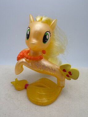 My Little Pony (MLP) Applejack Pearlescent Seapony 2017 OG Hair Tie(MLP: LT3-31)